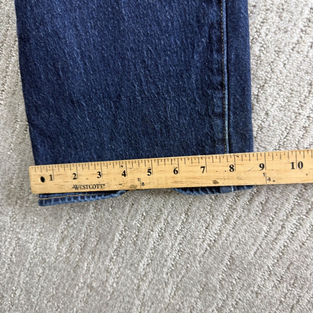 Levis Premium 501 XX Straight Leg Jeans Mens Size 40x34 Blue Denim - Picture 8 of 9